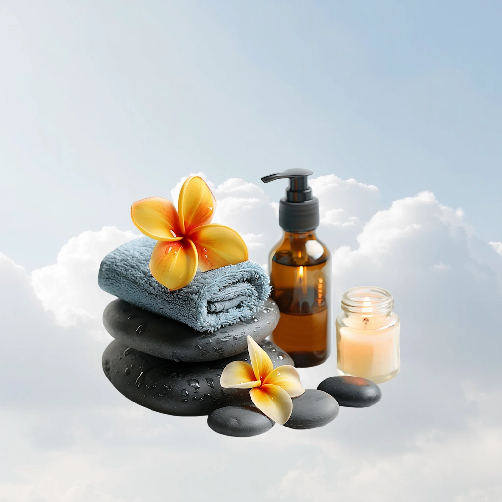 Soft Cloudy Sky With Product